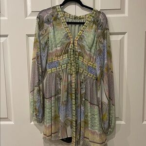 Bohemian Floral Women's Top